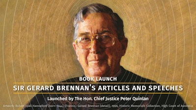 Book Launch - Sir Gerard Brennan's articles and speeches