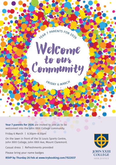 Year 7 Parent Welcome